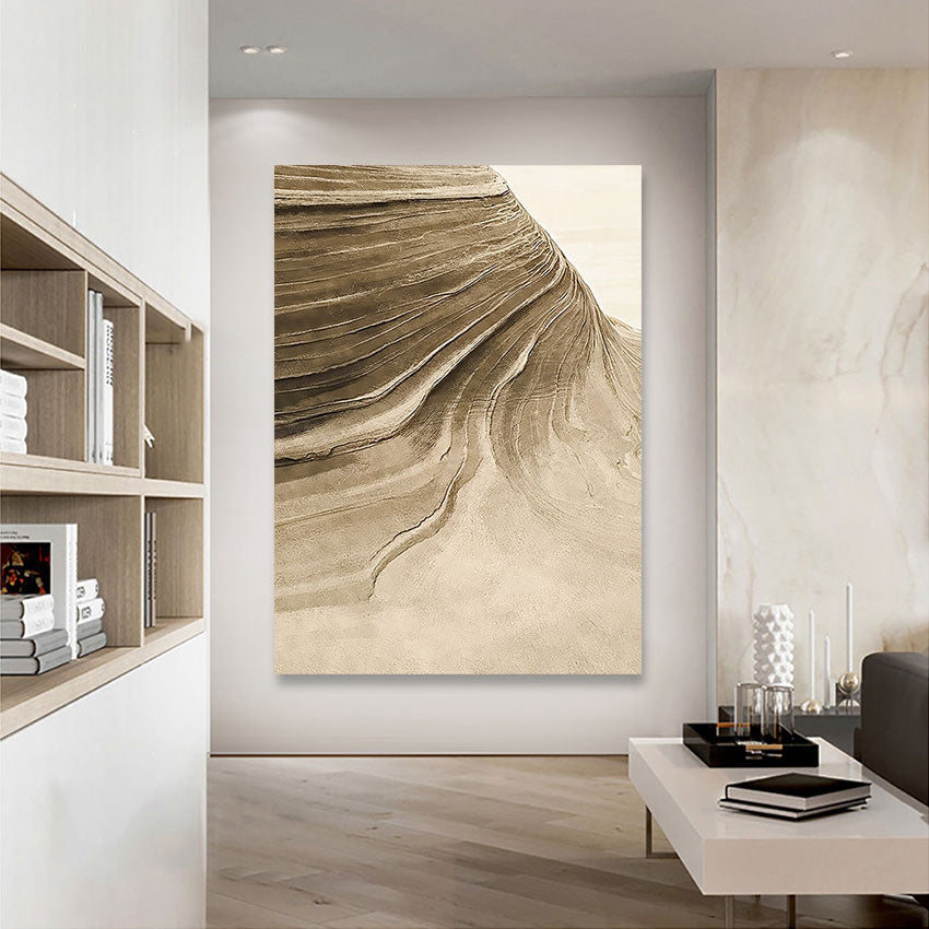 100% Hand-Drawn Abstract Oil Painting – Thick Acrylic Textured Modern Art.