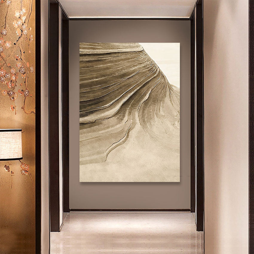 100% Hand-Drawn Abstract Oil Painting – Thick Acrylic Textured Modern Art.
